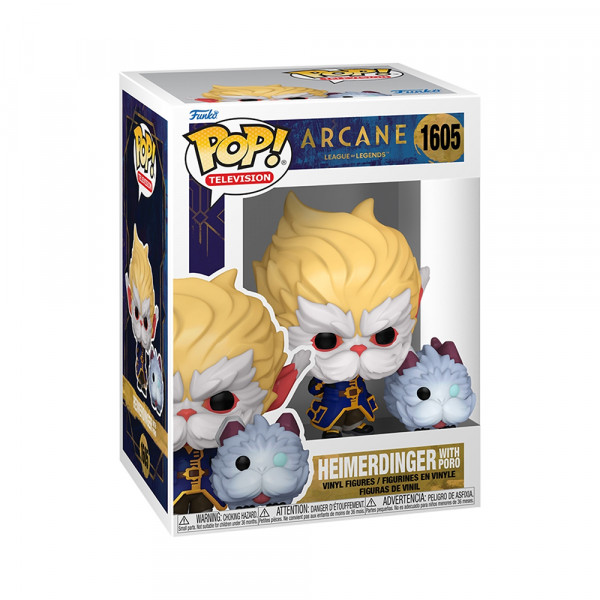 Funko POP! Arcane League of Legends: Heimerdinger with Poro (1605)